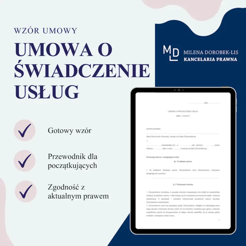 Umowa o świadczenie usług