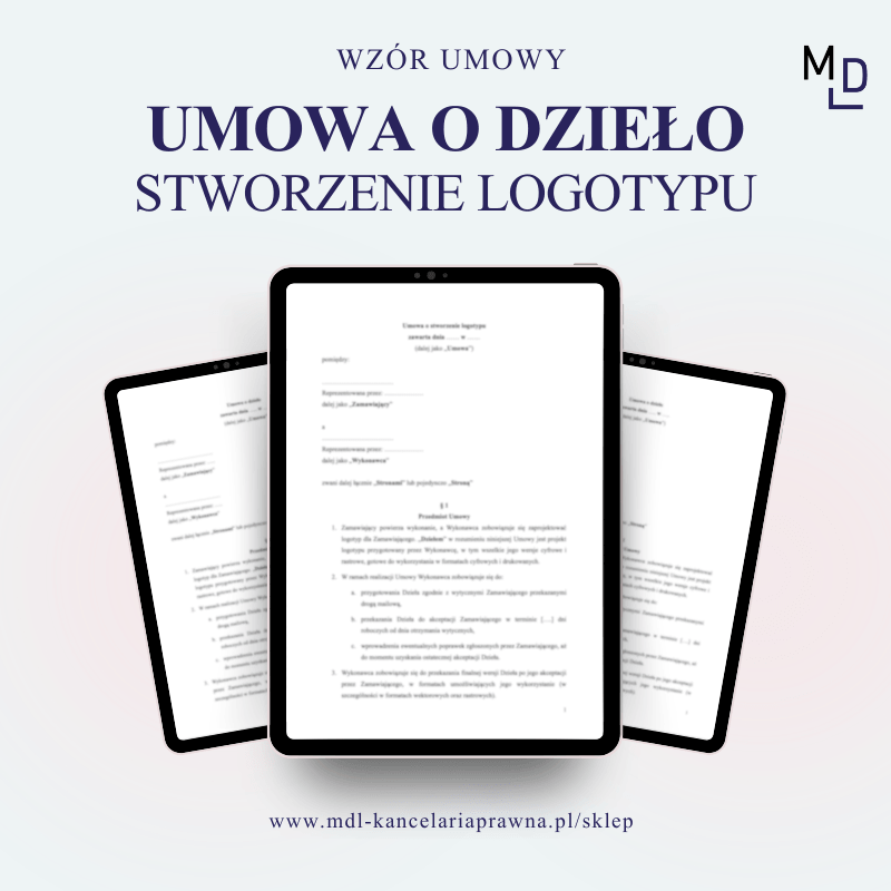 Umowa o dzieło: Stworzenie logotypu