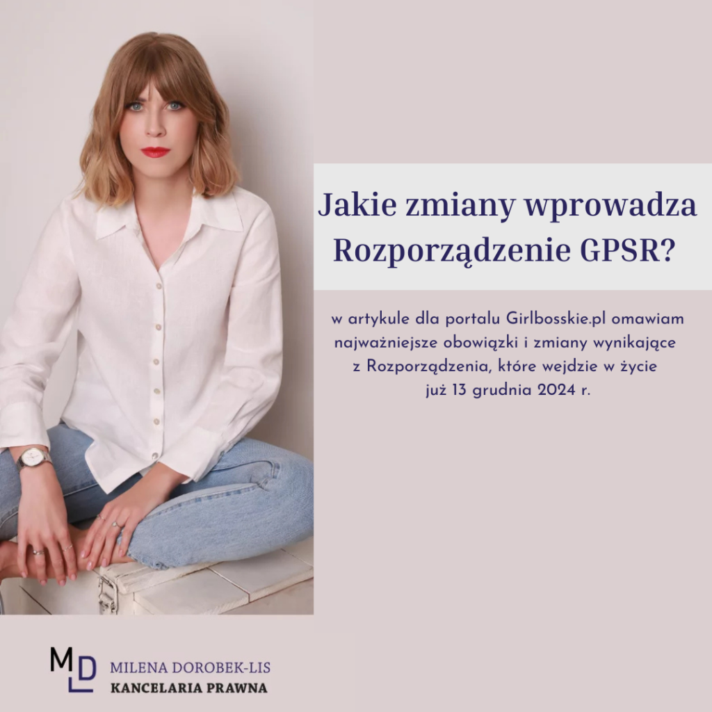 Jak legalnie prowadzić sprzedaż produktów od 13.12.2024 roku? (Rozporządzenie GPSR o ogólnym bezpieczeństwie produktów)